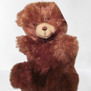 NWT Fuzzy Friends Brown Teddy Bear
